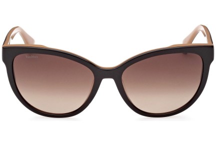 Ochelari de soare Max Mara MM0058 50F Rotunzi Maro