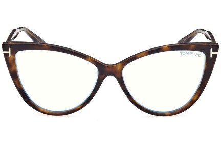 Ochelari Tom Ford FT5843-B 052 Cat Eye Havana