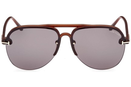 Ochelari de soare Tom Ford FT1004 45A Pilot Maro