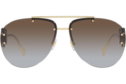 Ochelari de soare Versace Double Medusa Aviator VE2250 148889 Pilot Aurii