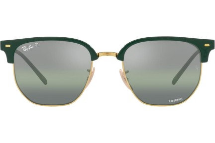 Ray-Ban New Clubmaster Chromance Collection RB4416 6655G4 Polarized