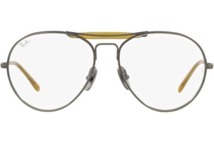 Ochelari Ray-Ban Titanium Collection RX8063V 1223 Pilot Argintii