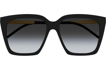 Ochelari de soare Saint Laurent SLM100 002 Pătrați Negri