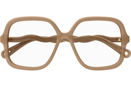 Ochelari Chloe CH0091O 003 Oversize Bej