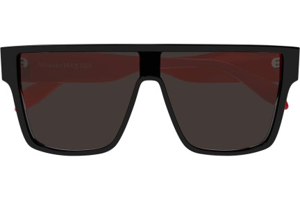 Ochelari de soare Alexander McQueen AM0354S 003 Flat Top Negri