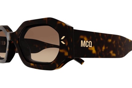 Ochelari de soare McQ MQ0340S 002 Dreptunghiulari Havana