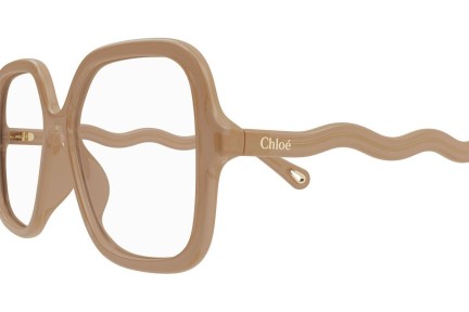 Ochelari Chloe CH0091O 003 Oversize Bej