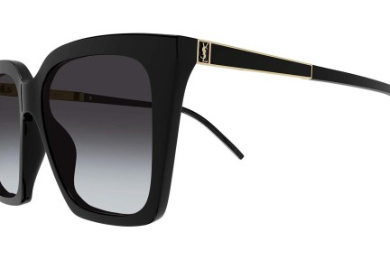 Ochelari de soare Saint Laurent SLM100 002 Pătrați Negri