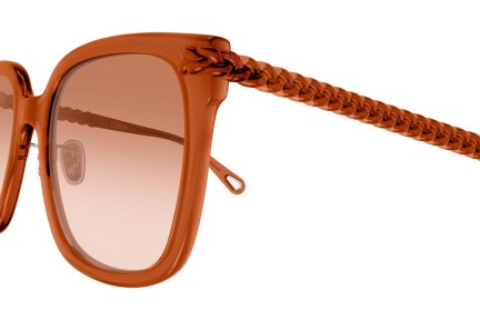 Ochelari de soare Chloe CH0075SK 003 Pătrați Portocalii