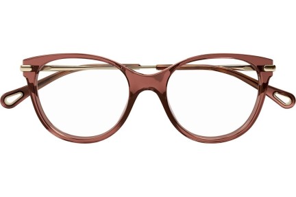 Ochelari Chloe CH0058OA 002 Cat Eye Maro