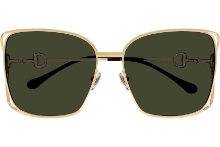 Ochelari de soare Gucci GG1020S 003 Pătrați Aurii