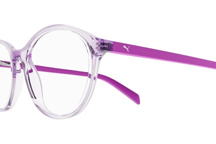 Ochelari Puma PJ0063O 004 Rotunzi Violeți