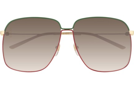 Ochelari de soare Gucci GG0394S 003 Oversize Aurii