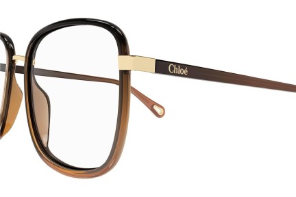 Ochelari Chloe CH0034O 009 Pătrați Maro