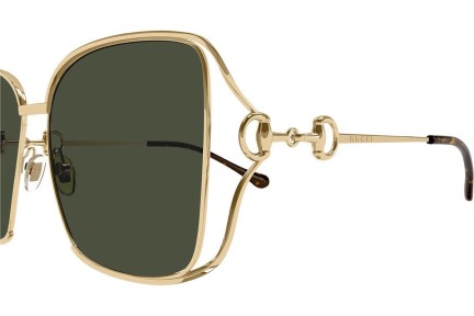 Ochelari de soare Gucci GG1020S 003 Pătrați Aurii