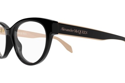 Ochelari Alexander McQueen AM0359O 004 Cat Eye Negri