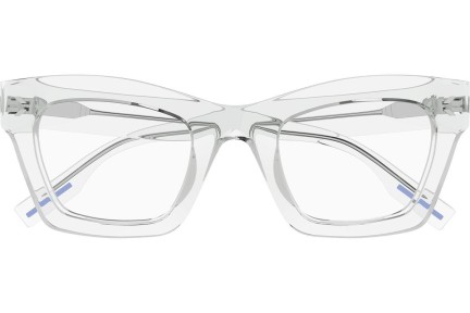 Ochelari McQ MQ0343O 004 Pătrați Cristal