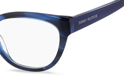 Ochelari Tommy Hilfiger TH1863 38I Cat Eye Albaștri