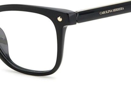 Ochelari Carolina Herrera HER0084/G 807 Dreptunghiulari Negri