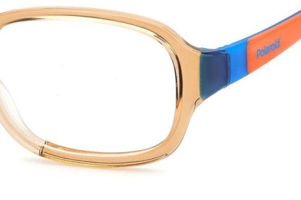 Ochelari Polaroid Junior PLDK002 DDW Dreptunghiulari Portocalii