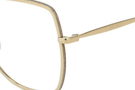 Ochelari Jimmy Choo JC228 J5G Oversize Aurii