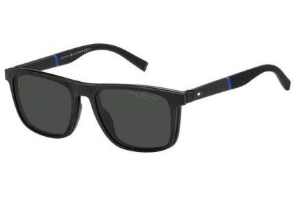 Ochelari Tommy Hilfiger TH1903/CS 807/M9 Polarized Pătrați Negri