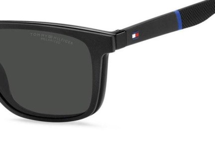 Ochelari Tommy Hilfiger TH1903/CS 807/M9 Polarized Pătrați Negri