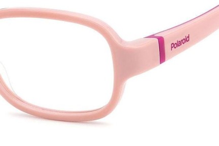 Ochelari Polaroid Junior PLDK003 S1V Pătrați Roz