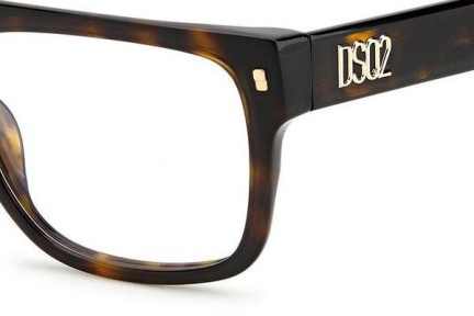 Ochelari Dsquared2 D20036 086 Flat Top Havana