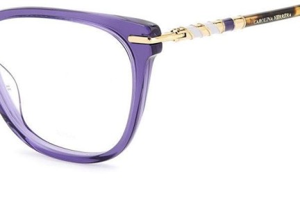 Ochelari Carolina Herrera HER0096 HKZ Dreptunghiulari Violeți