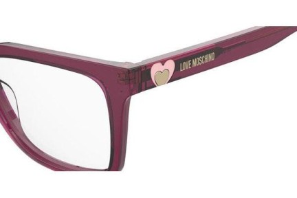 Ochelari Love Moschino MOL603 MU1 Dreptunghiulari Roz