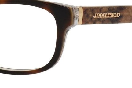 Ochelari Jimmy Choo JC121 VTH Dreptunghiulari Havana