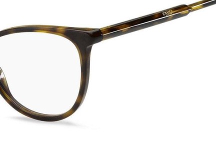 Ochelari Fendi FF0465 086 Cat Eye Havana