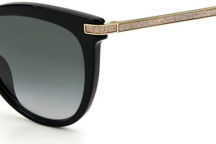 Ochelari de soare Jimmy Choo AXELLE/G/S 807/9O Cat Eye Negri