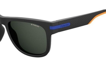 Ochelari de soare Polaroid Active Collection PLD2065/S 0VK/M9 Polarized Pătrați Negri