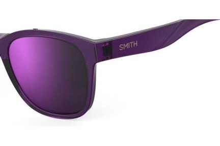 Ochelari de soare Smith CAPER 141/DF Polarized Pătrați Violeți