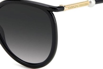 Ochelari de soare Carolina Herrera HER0077/S 807/9O Rotunzi Negri