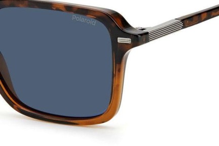 Ochelari de soare Polaroid PLD2110/S 9N4/C3 Polarized Pătrați Havana