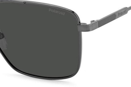 Ochelari de soare Polaroid PLD4134/S/X KJ1/M9 Polarized Pătrați Gri