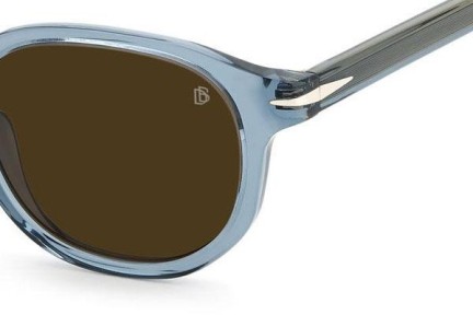 Ochelari de soare David Beckham DB1007/S PJP/70 Rotunzi Albaștri