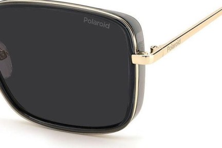 Ochelari de soare Polaroid PLD6149/S/X KB7/M9 Polarized Dreptunghiulari Gri