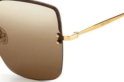 Ochelari de soare Jimmy Choo TAVI/S 01Q/HA Oversize Aurii