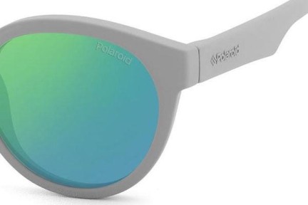 Ochelari de soare Polaroid Junior PLD8019/S RIW/5Z Polarized Rotunzi Gri