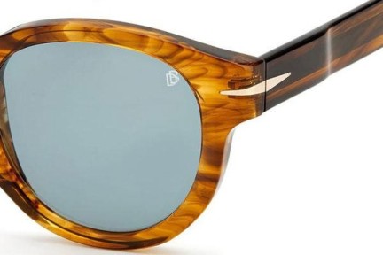 Ochelari de soare David Beckham DB7041/S EX4/QT Rotunzi Havana