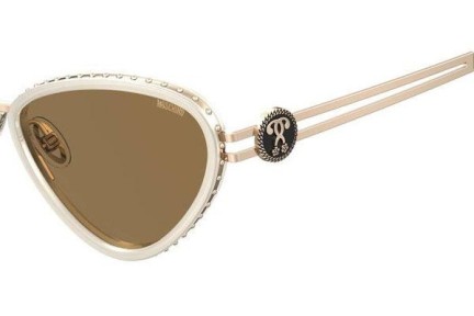 Ochelari de soare Moschino MOS095/S 5X2/70 Cat Eye Aurii