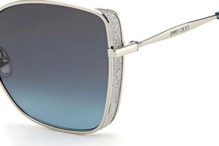 Ochelari de soare Jimmy Choo ALEXIS/S 010/I7 Pătrați Argintii