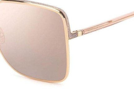 Ochelari de soare Jimmy Choo ALIANA/S PY3/2S Oversize Aurii