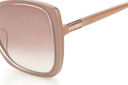 Ochelari de soare Jimmy Choo BECKY/F/S FWM/NQ Oversize Roz