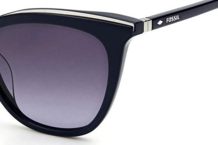 Ochelari de soare Fossil FOS2103/G/S PJP/9O Cat Eye Albaștri