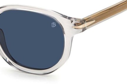 Ochelari de soare David Beckham DB1007/S KB7/KU Rotunzi Cristal